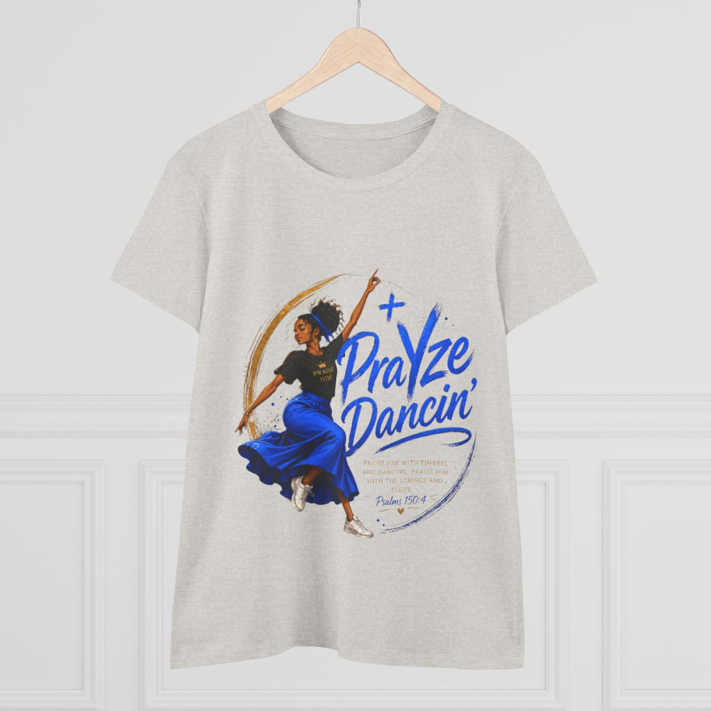 Praise Dancin' Tee — Women's Christian Worship Dance Shirt