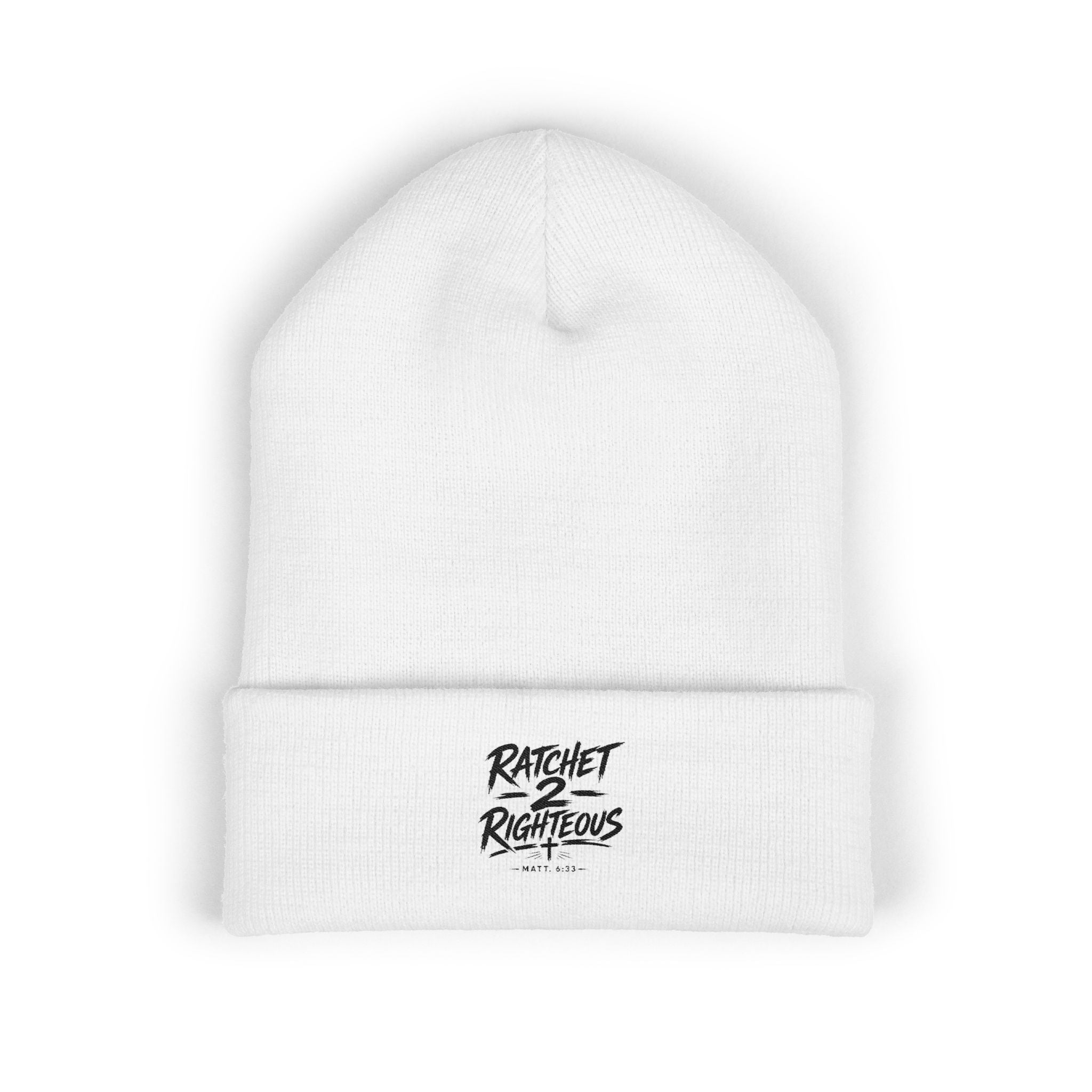 Ratchet 2 Righteous Cuffed Beanie — Classic Knit Winter Hat