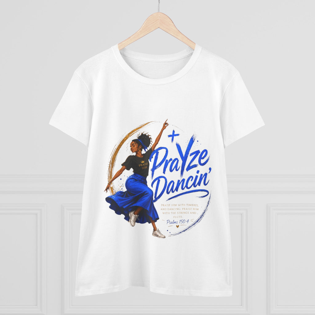 Praise Dancin' Tee — Women's Christian Worship Dance Shirt