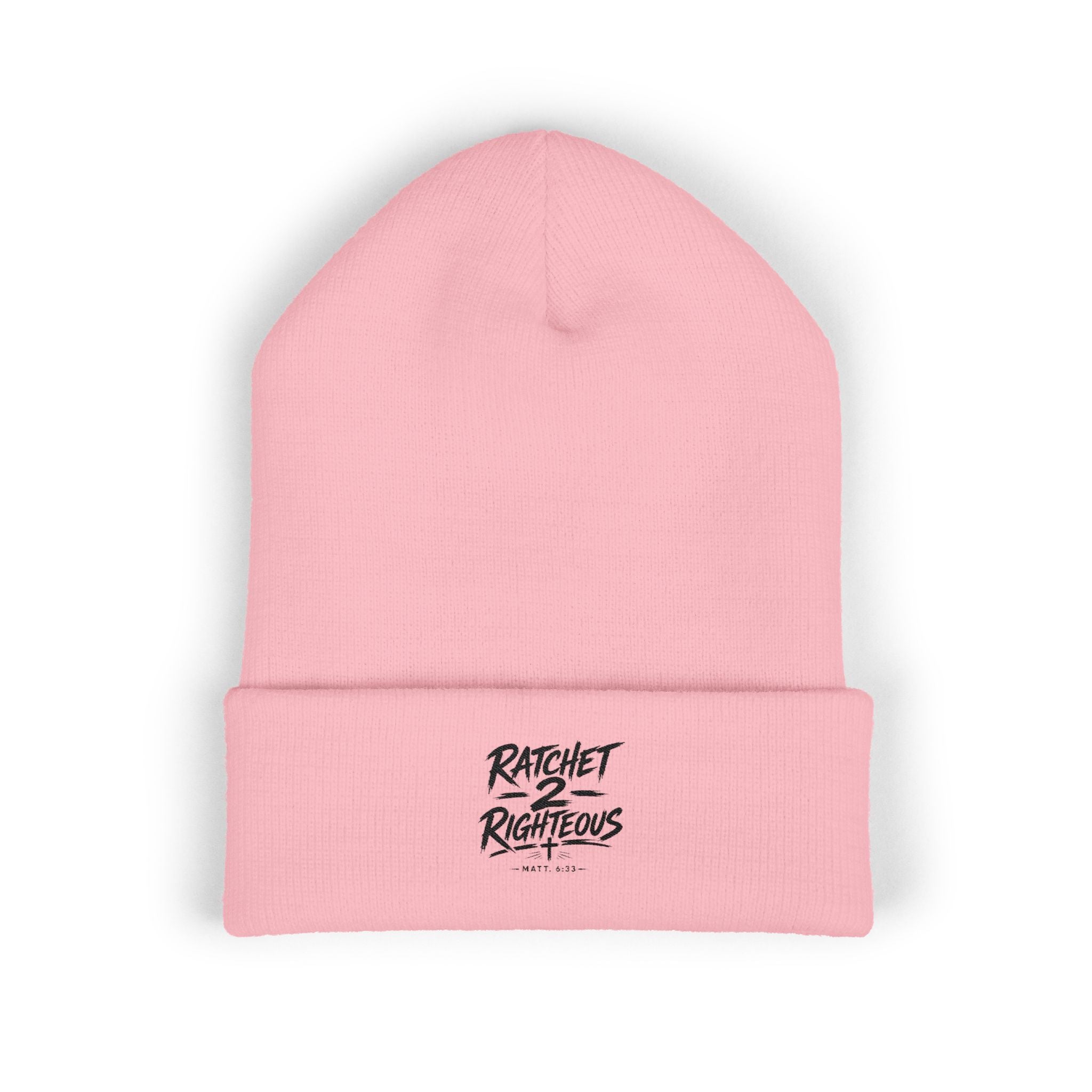 Ratchet 2 Righteous Cuffed Beanie — Classic Knit Winter Hat
