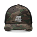 Ratchet 2 Righteous Camo Trucker Hat — Embroidered Adjustable Mesh Cap