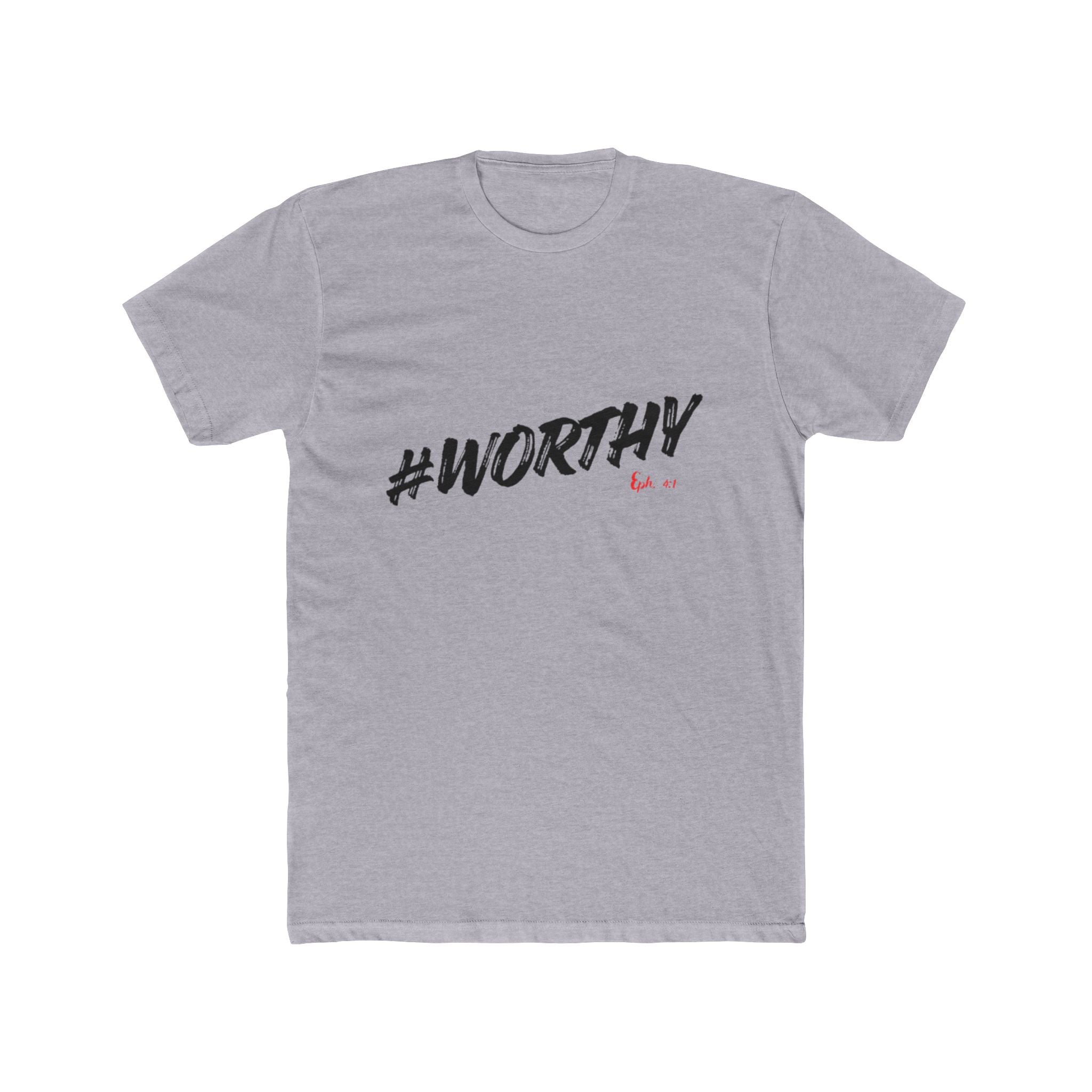 #WORTHY Crew Tee — Inspirational Graphic T-Shirt