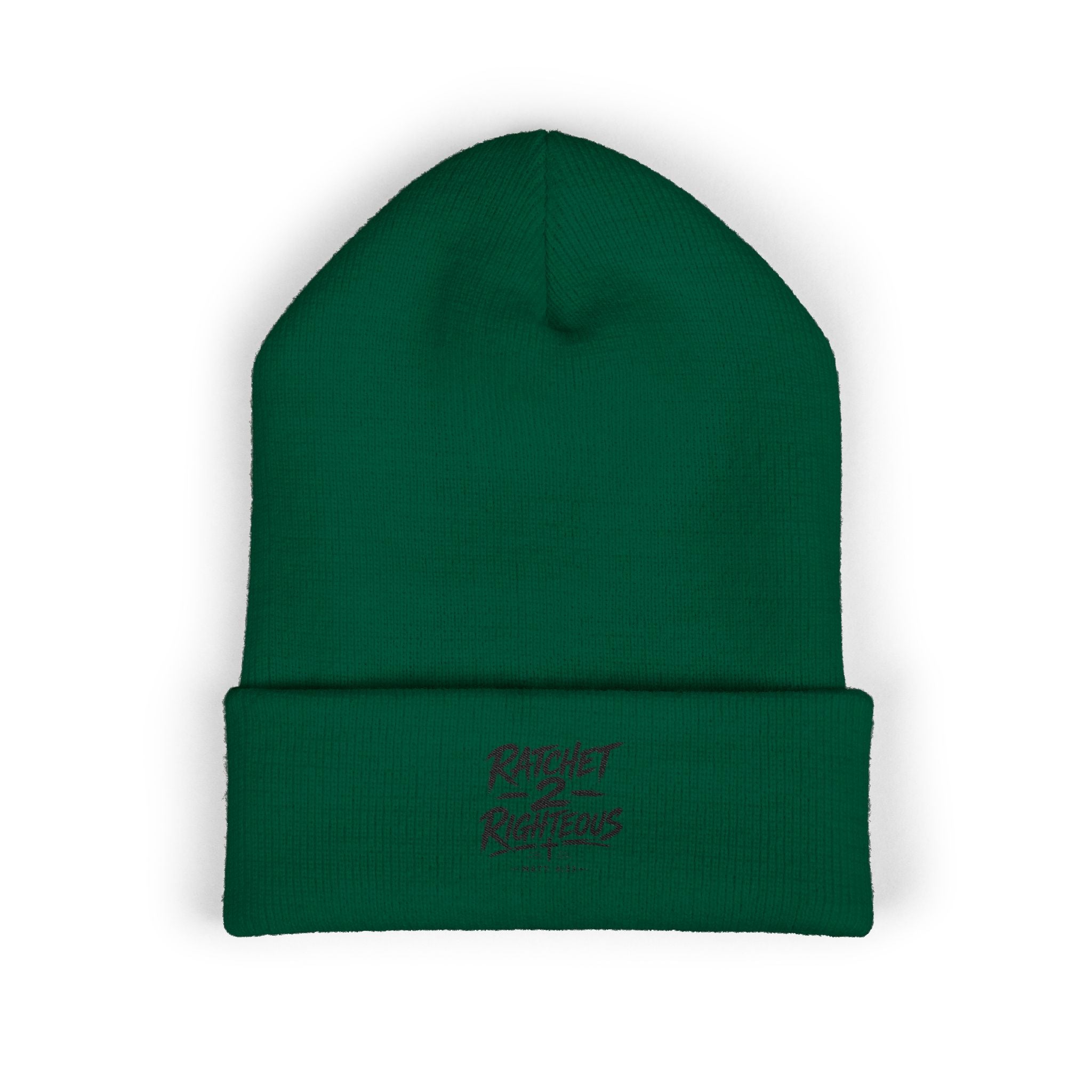 Ratchet 2 Righteous Cuffed Beanie — Classic Knit Winter Hat
