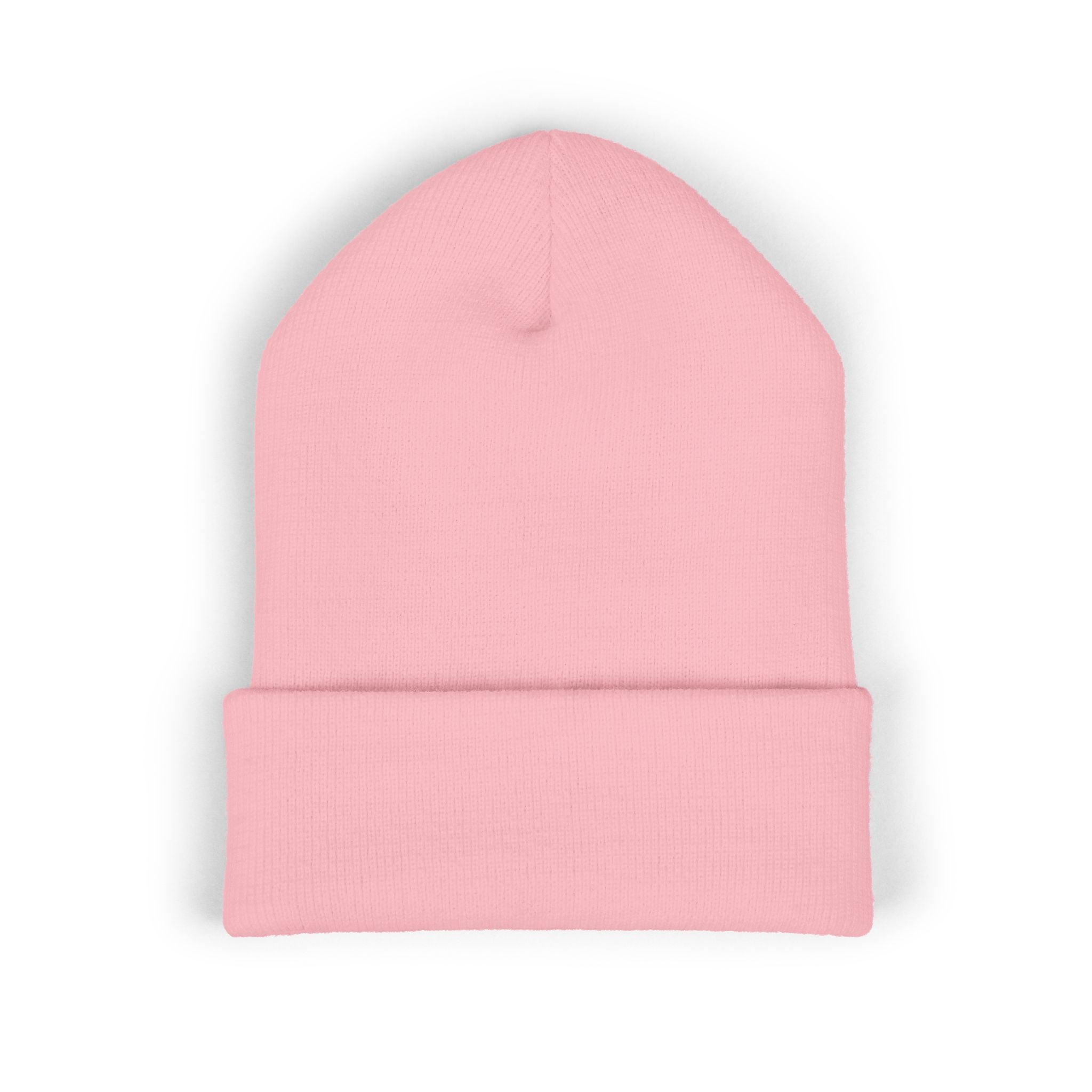 #Worthy Embroidered Cuffed Beanie — Inspirational Winter Hat