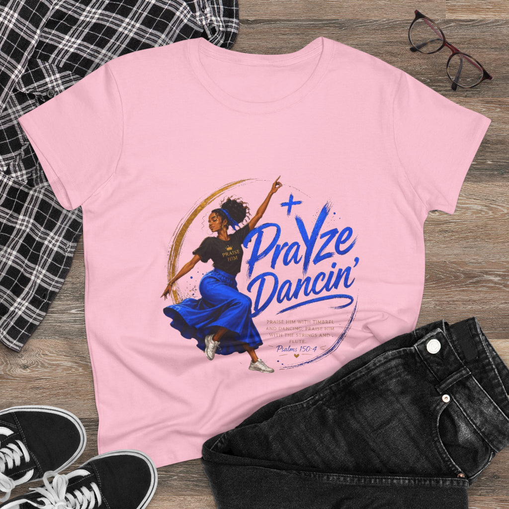 Praise Dancin' Tee — Women's Christian Worship Dance Shirt