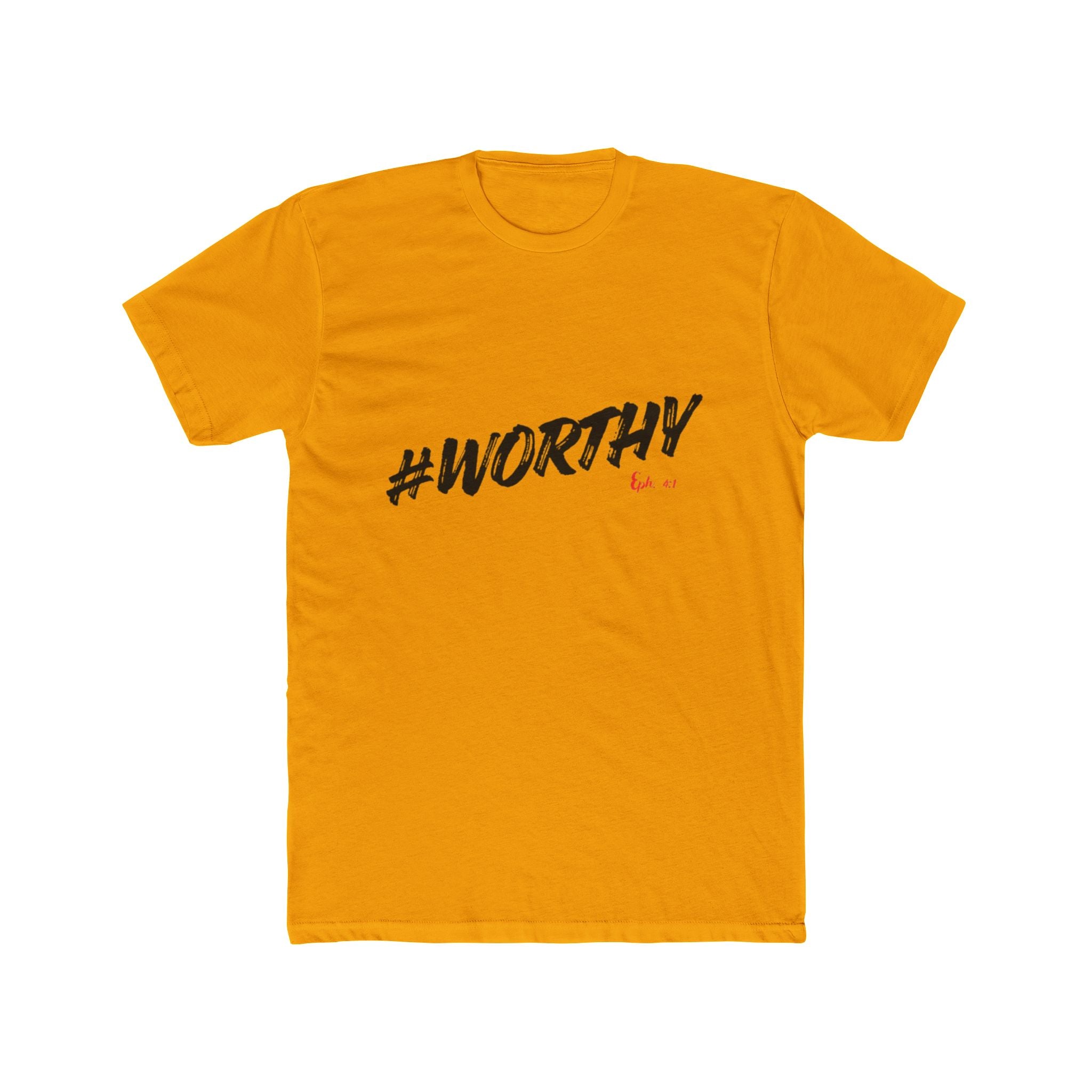 #WORTHY Crew Tee — Inspirational Graphic T-Shirt