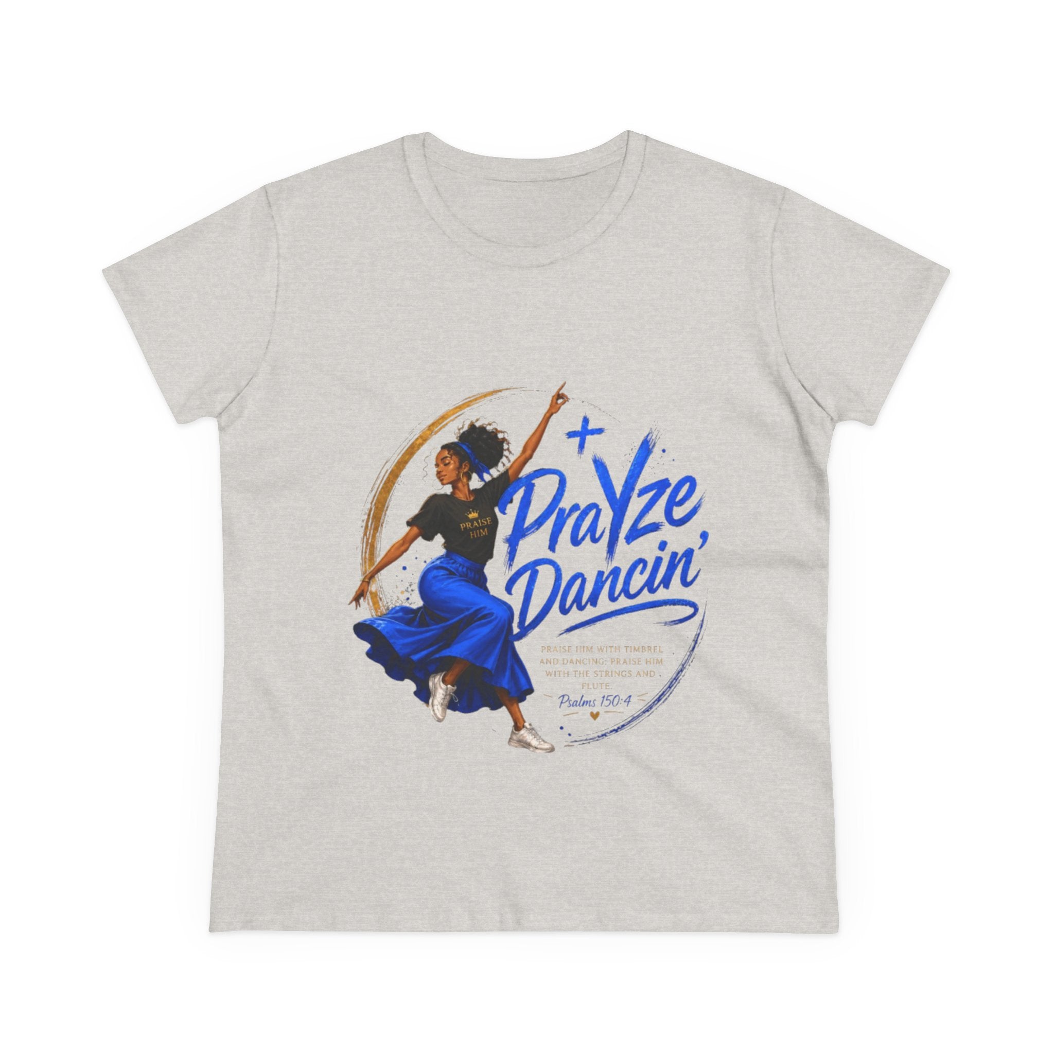 Praise Dancin' Tee — Women's Christian Worship Dance Shirt