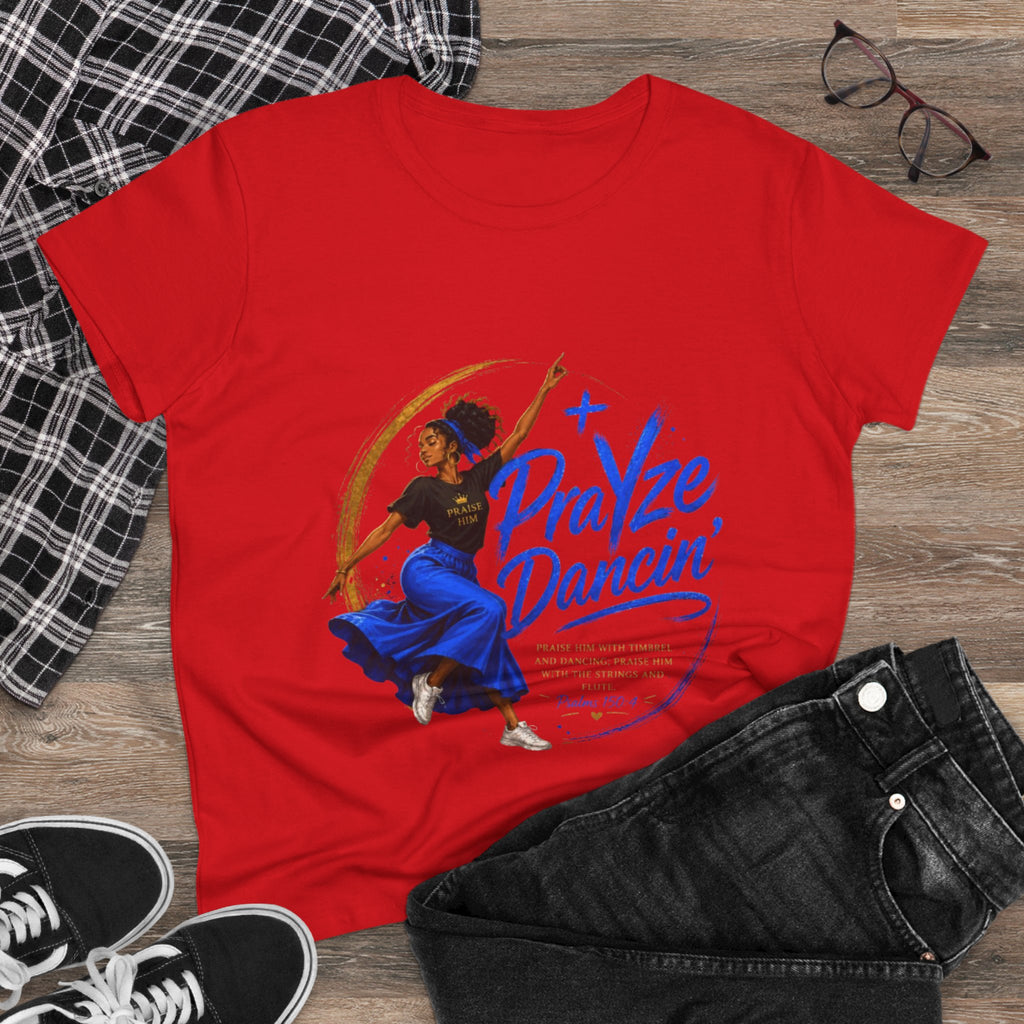 Praise Dancin' Tee — Women's Christian Worship Dance Shirt
