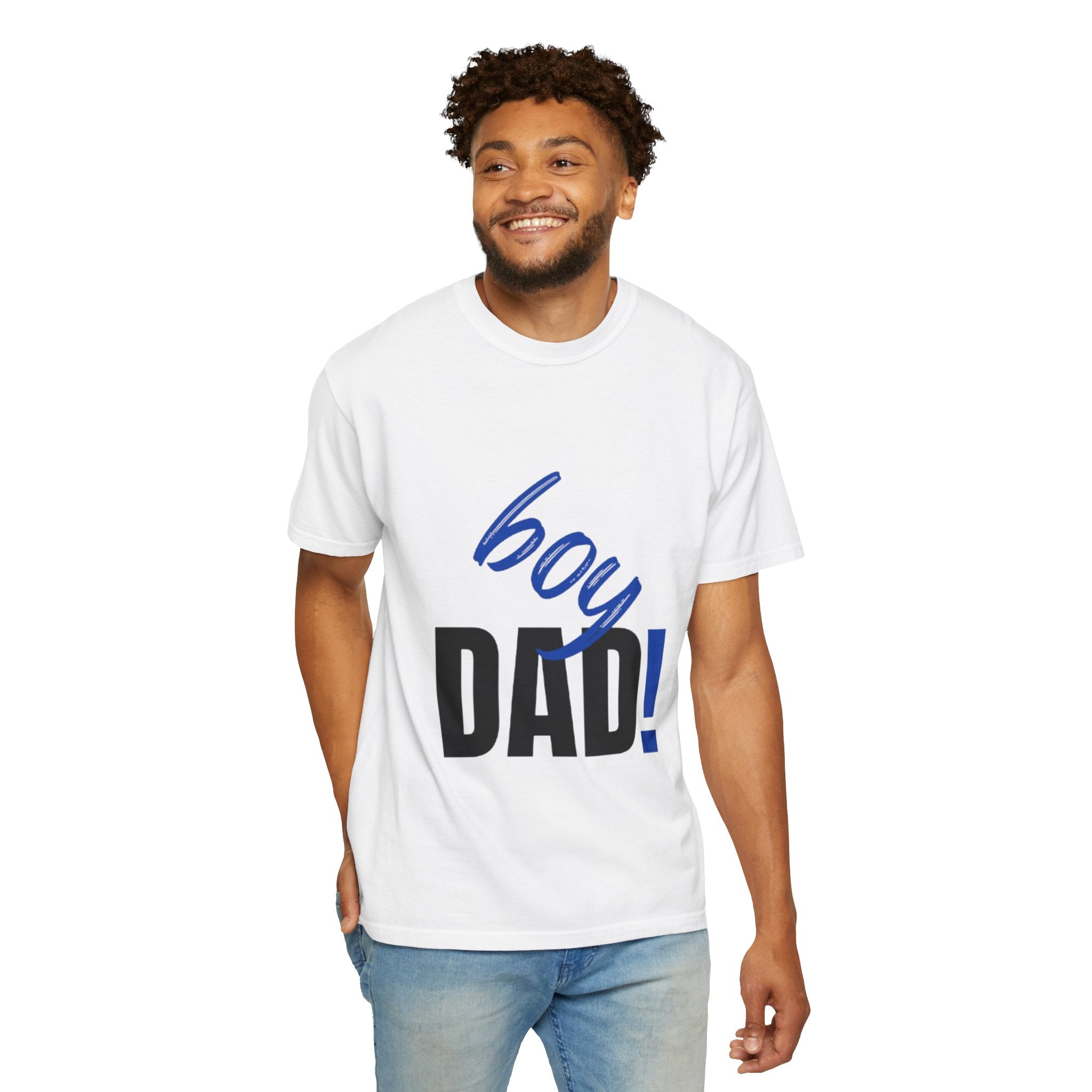 Boy Dad! Graphic T-Shirt — Fatherhood Tee for New & Proud Dads