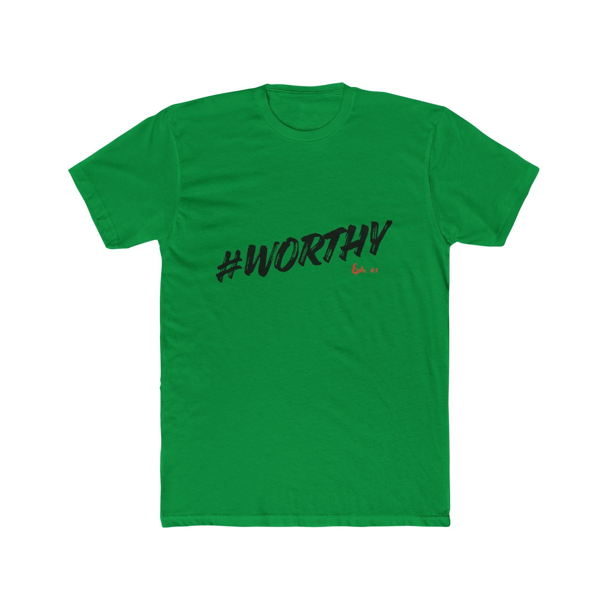 #WORTHY Crew Tee — Inspirational Graphic T-Shirt