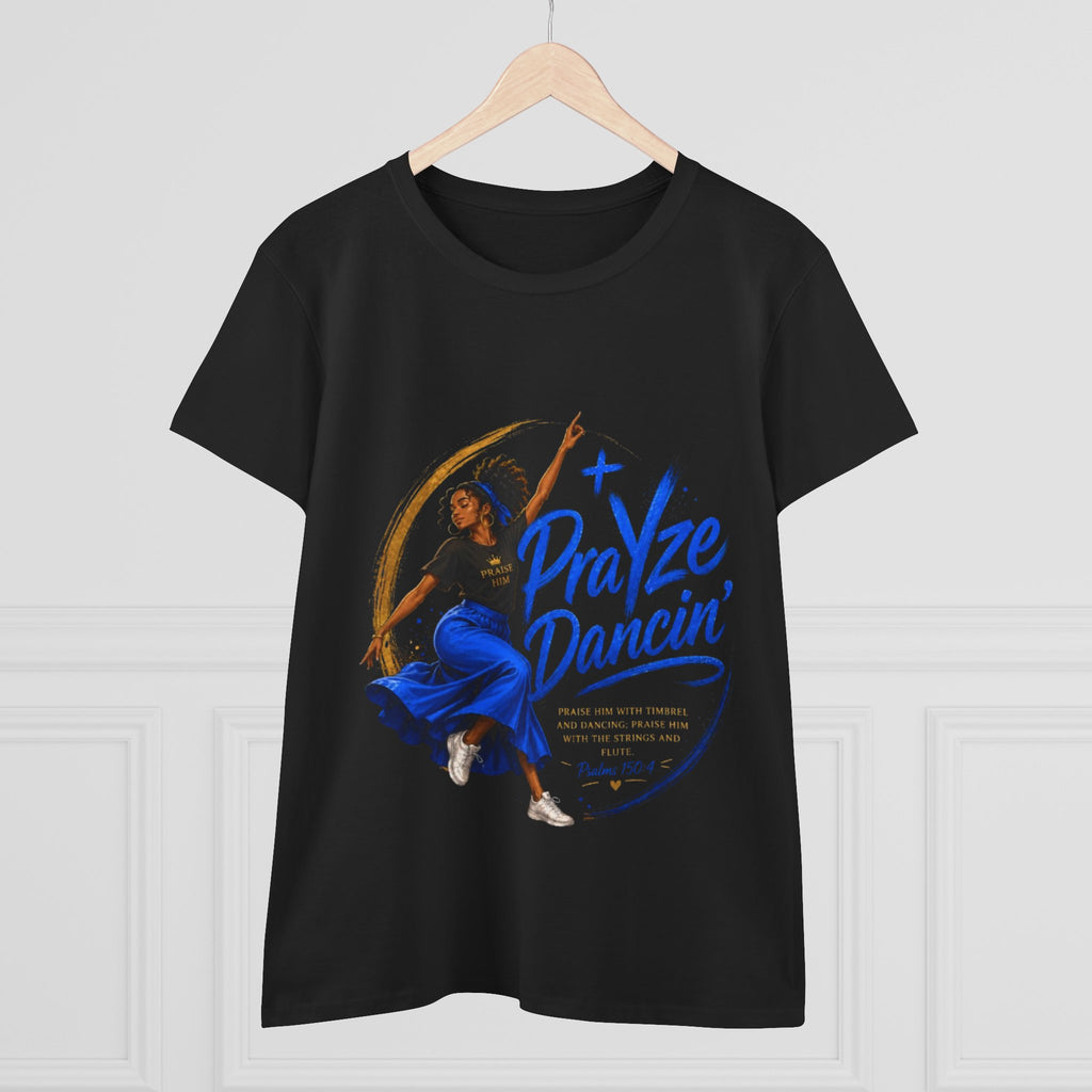Praise Dancin' Tee — Women's Christian Worship Dance Shirt