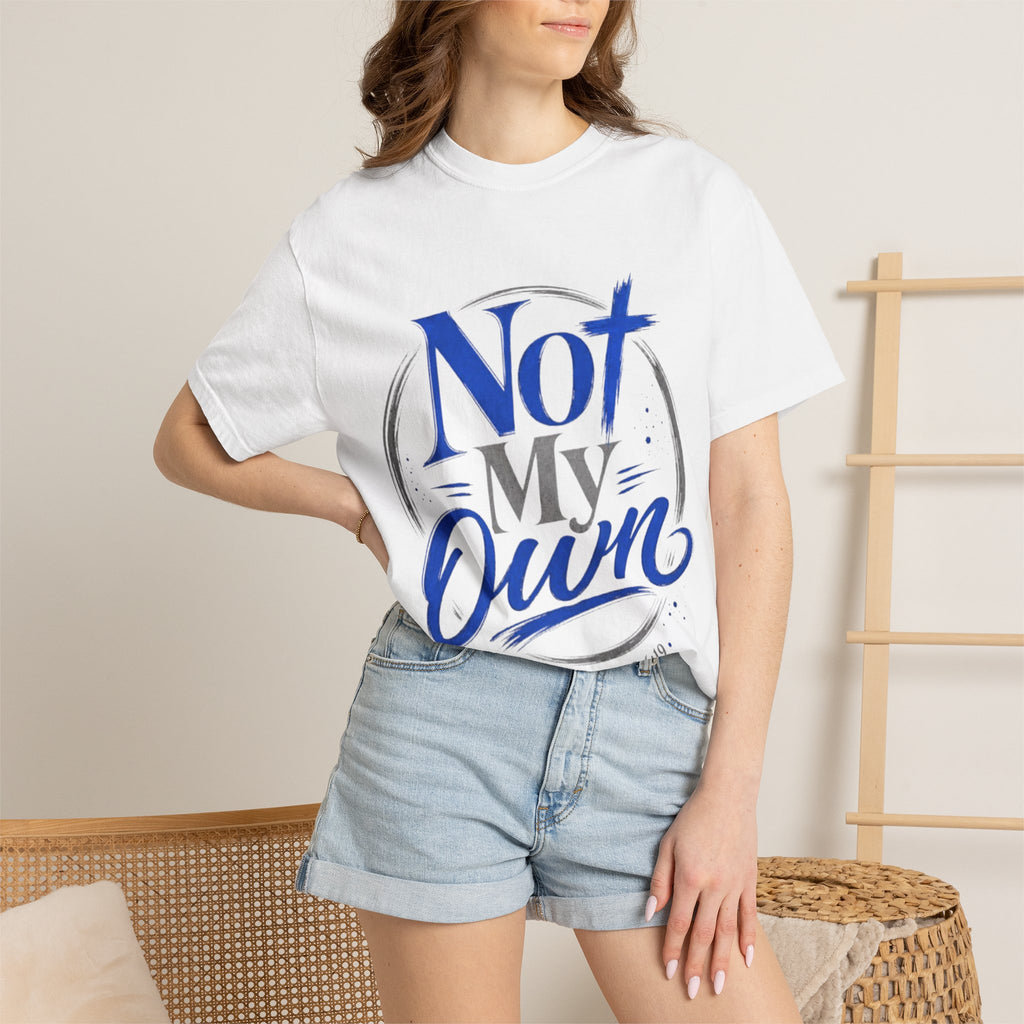 Not My Own T-Shirt — Christian Faith Graphic Tee (1 Corinthians 6:19)
