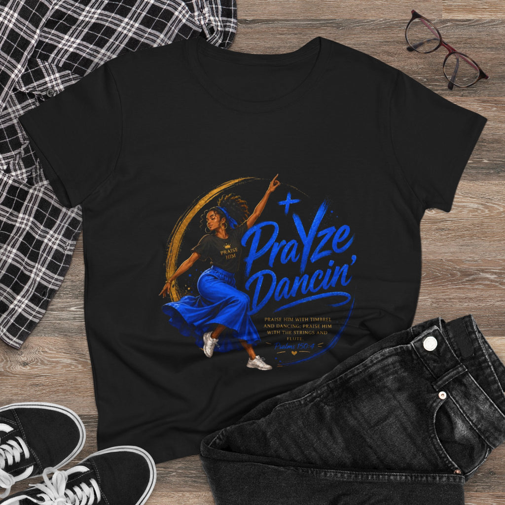 Praise Dancin' Tee — Women's Christian Worship Dance Shirt