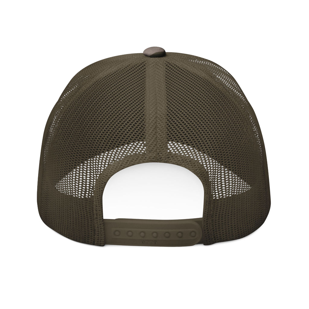 Ratchet 2 Righteous Camo Trucker Hat — Embroidered Adjustable Mesh Cap