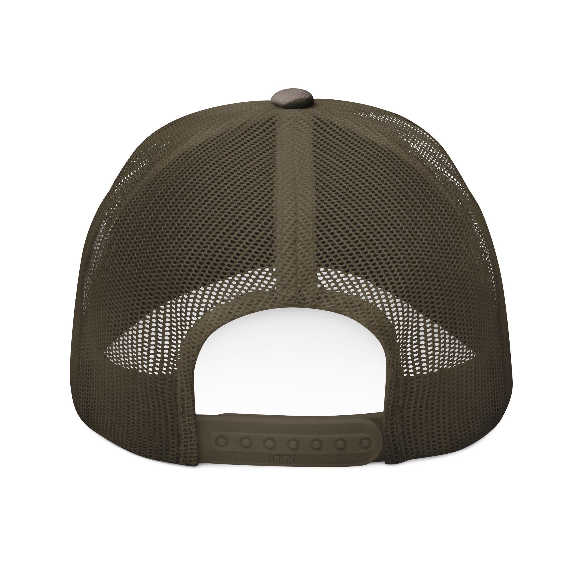 Ratchet 2 Righteous Camo Trucker Hat — Embroidered Adjustable Mesh Cap