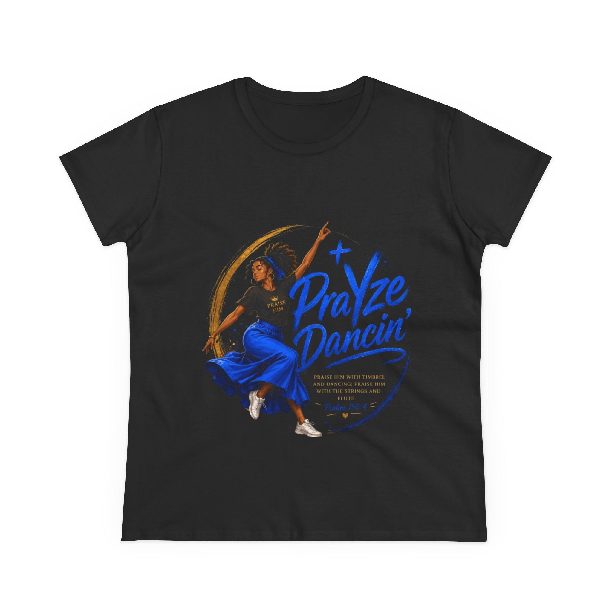 Praise Dancin' Tee — Women's Christian Worship Dance Shirt