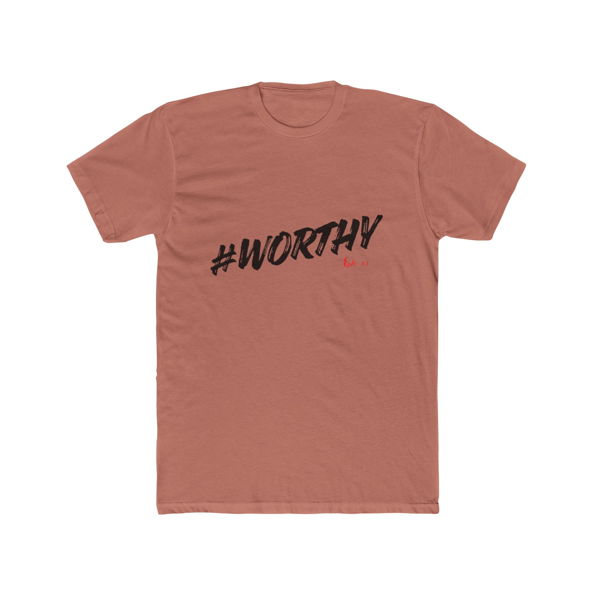 #WORTHY Crew Tee — Inspirational Graphic T-Shirt
