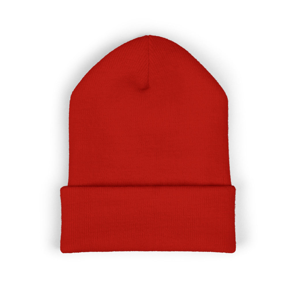 #Worthy Embroidered Cuffed Beanie — Inspirational Winter Hat