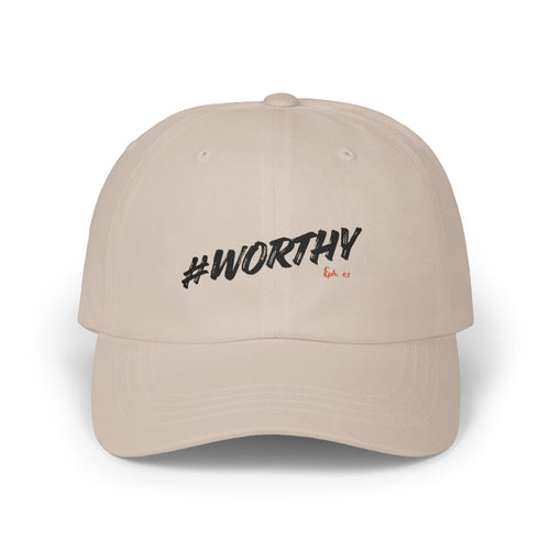#WORTHY Embroidered Positive Message Hat