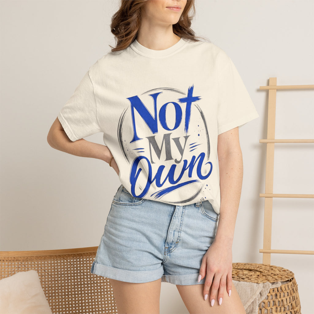 Not My Own T-Shirt — Christian Faith Graphic Tee (1 Corinthians 6:19)