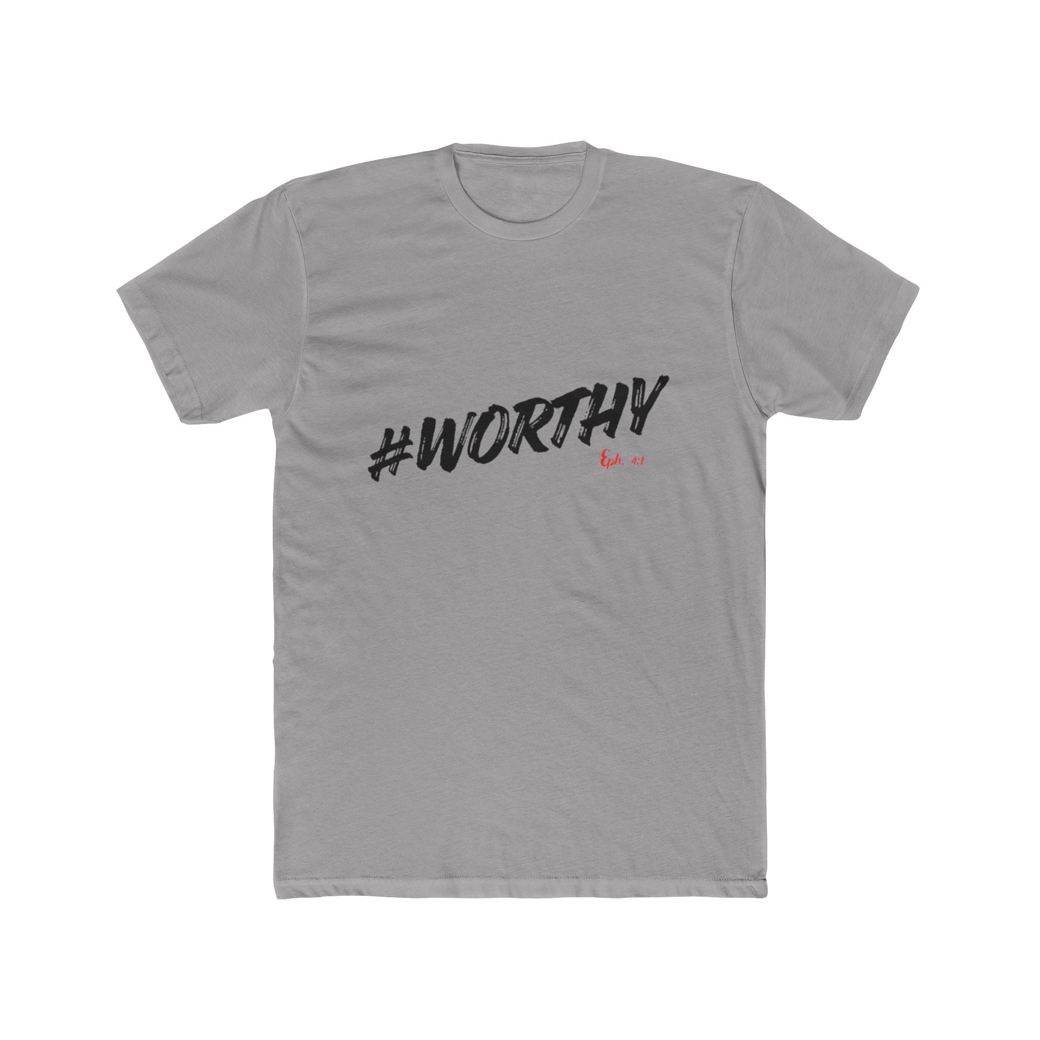 #WORTHY Crew Tee — Inspirational Graphic T-Shirt