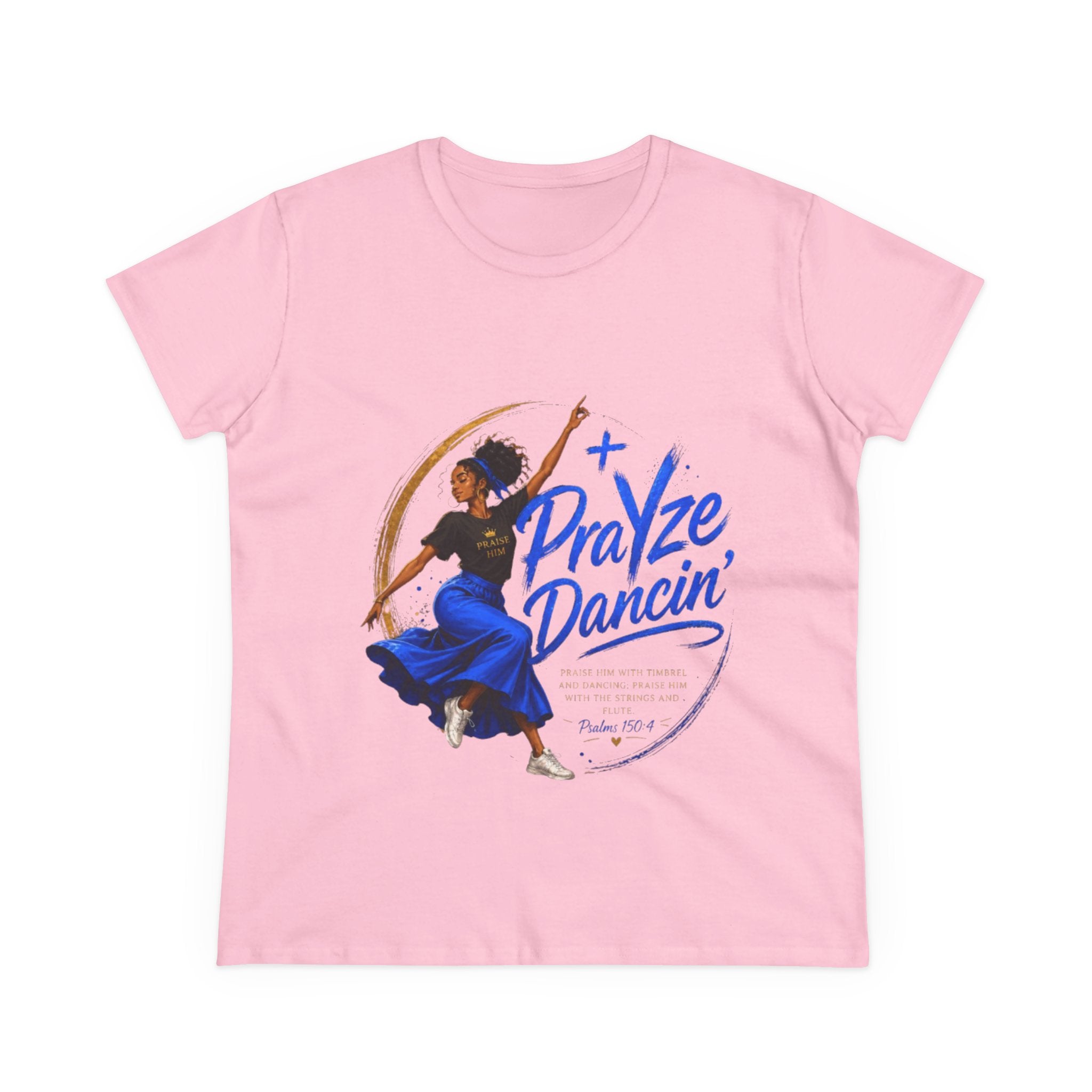 Praise Dancin' Tee — Women's Christian Worship Dance Shirt