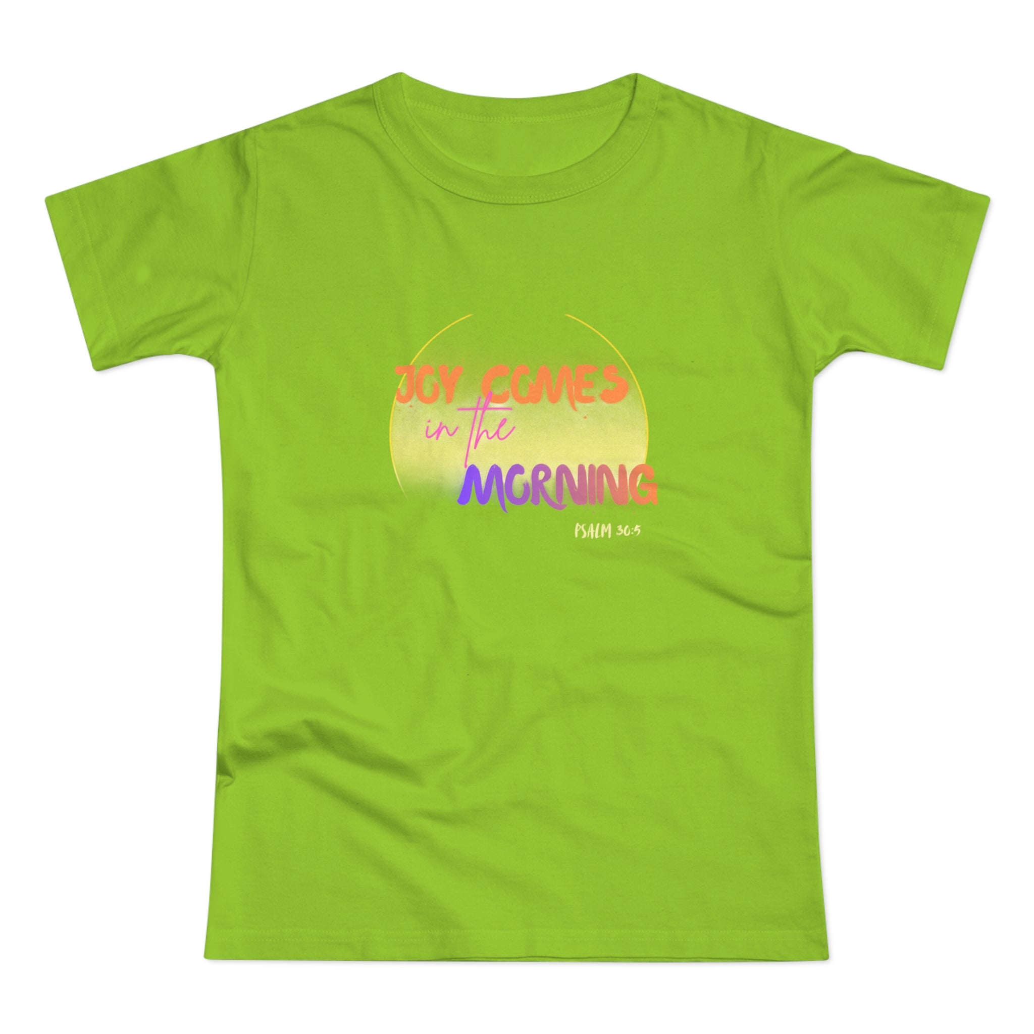 Joy Comes in the Morning Women's T-Shirt – Sunrise Graphic Tee