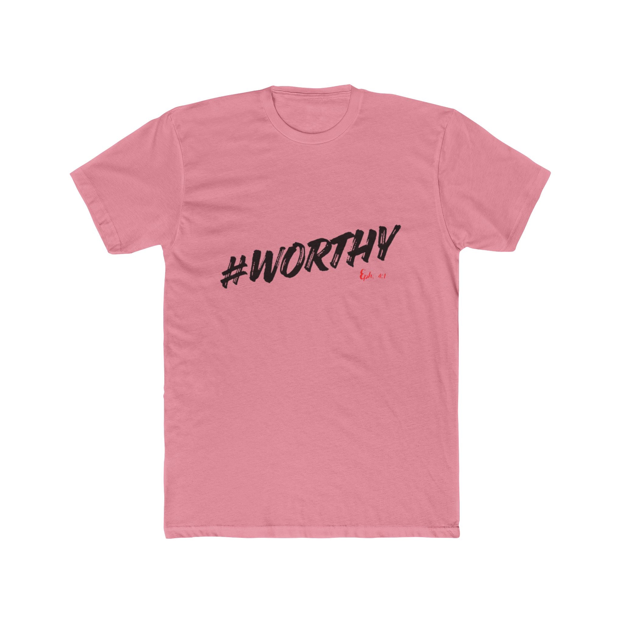 #WORTHY Crew Tee — Inspirational Graphic T-Shirt