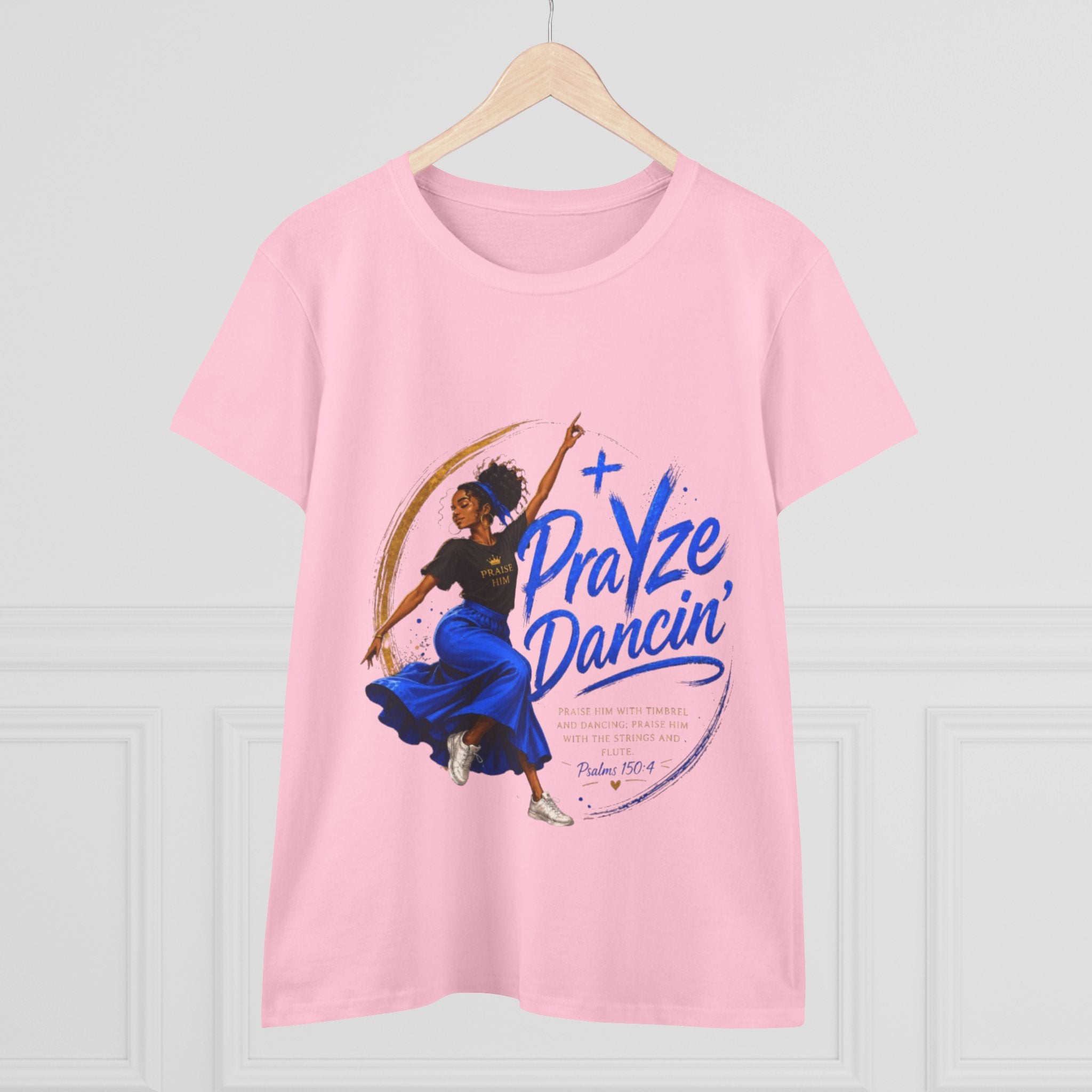 Praise Dancin' Tee — Women's Christian Worship Dance Shirt