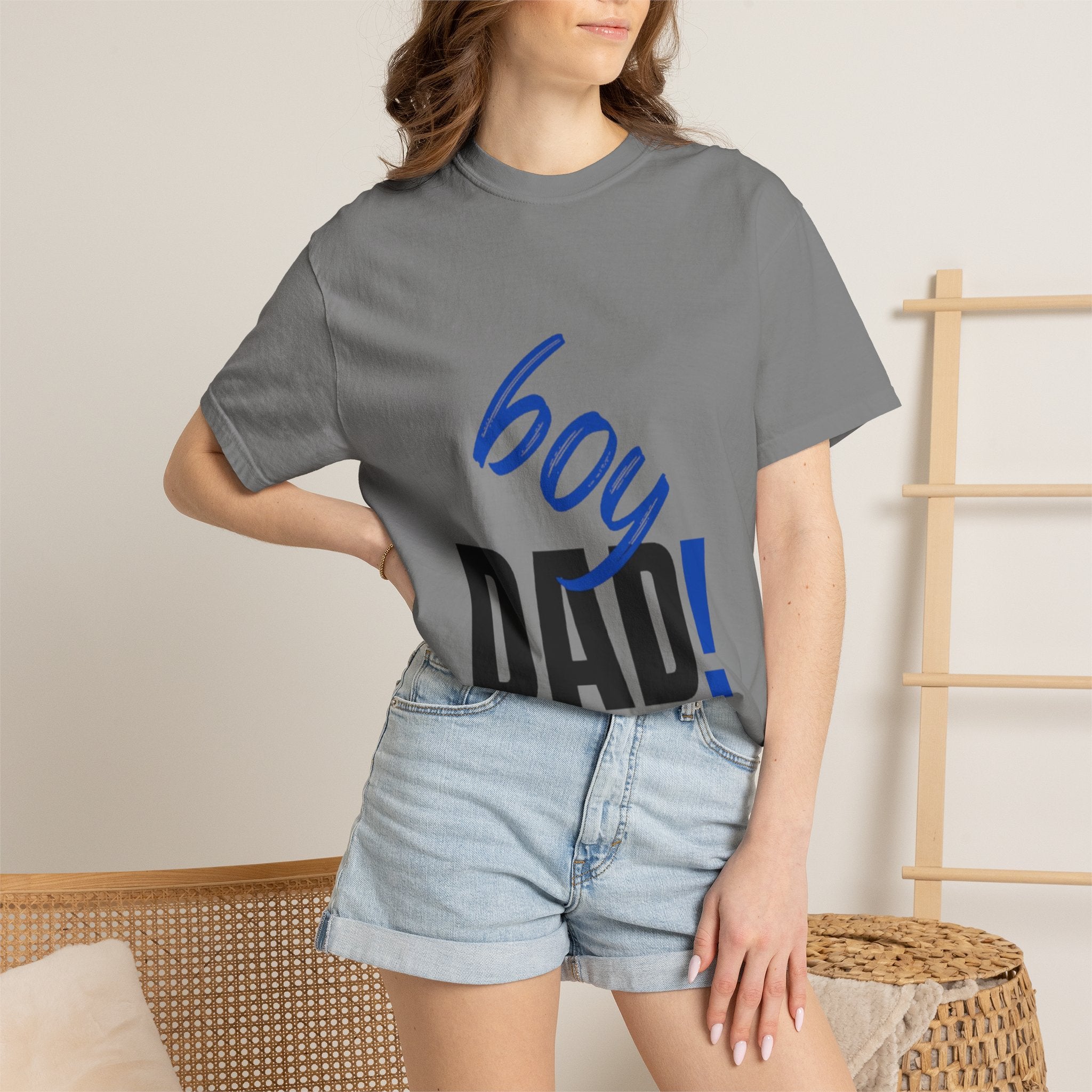 Boy Dad! Graphic T-Shirt — Fatherhood Tee for New & Proud Dads