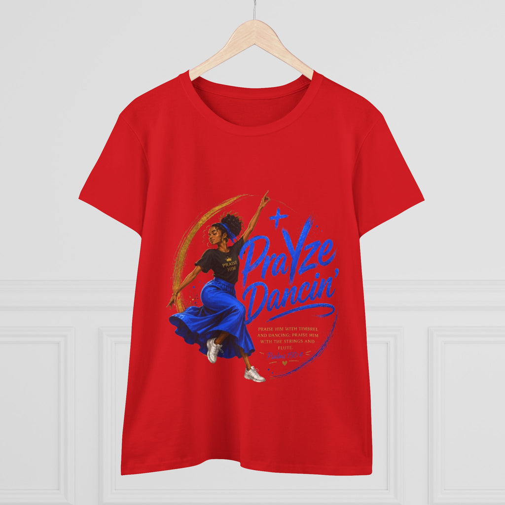 Praise Dancin' Tee — Women's Christian Worship Dance Shirt
