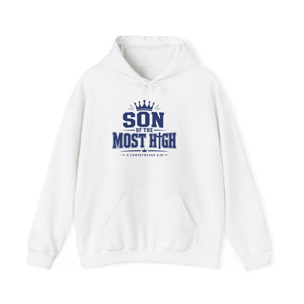 'Son of the Most High' Hoodie — Christian Faith Crown Sweatshirt