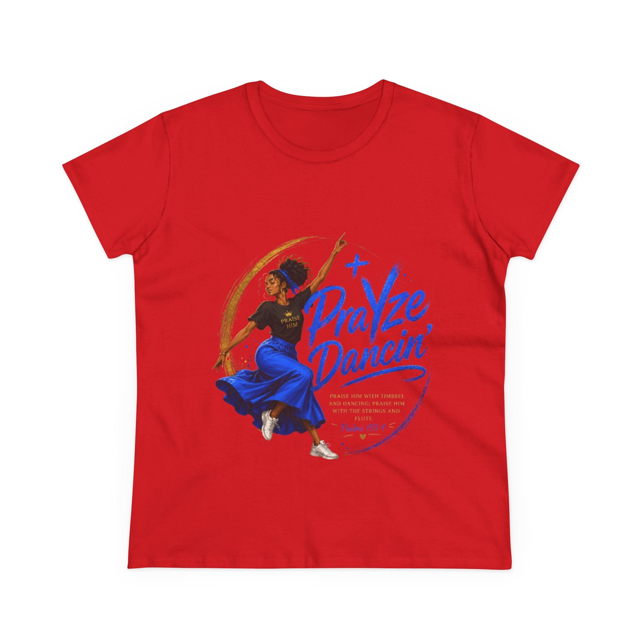 Praise Dancin' Tee — Women's Christian Worship Dance Shirt