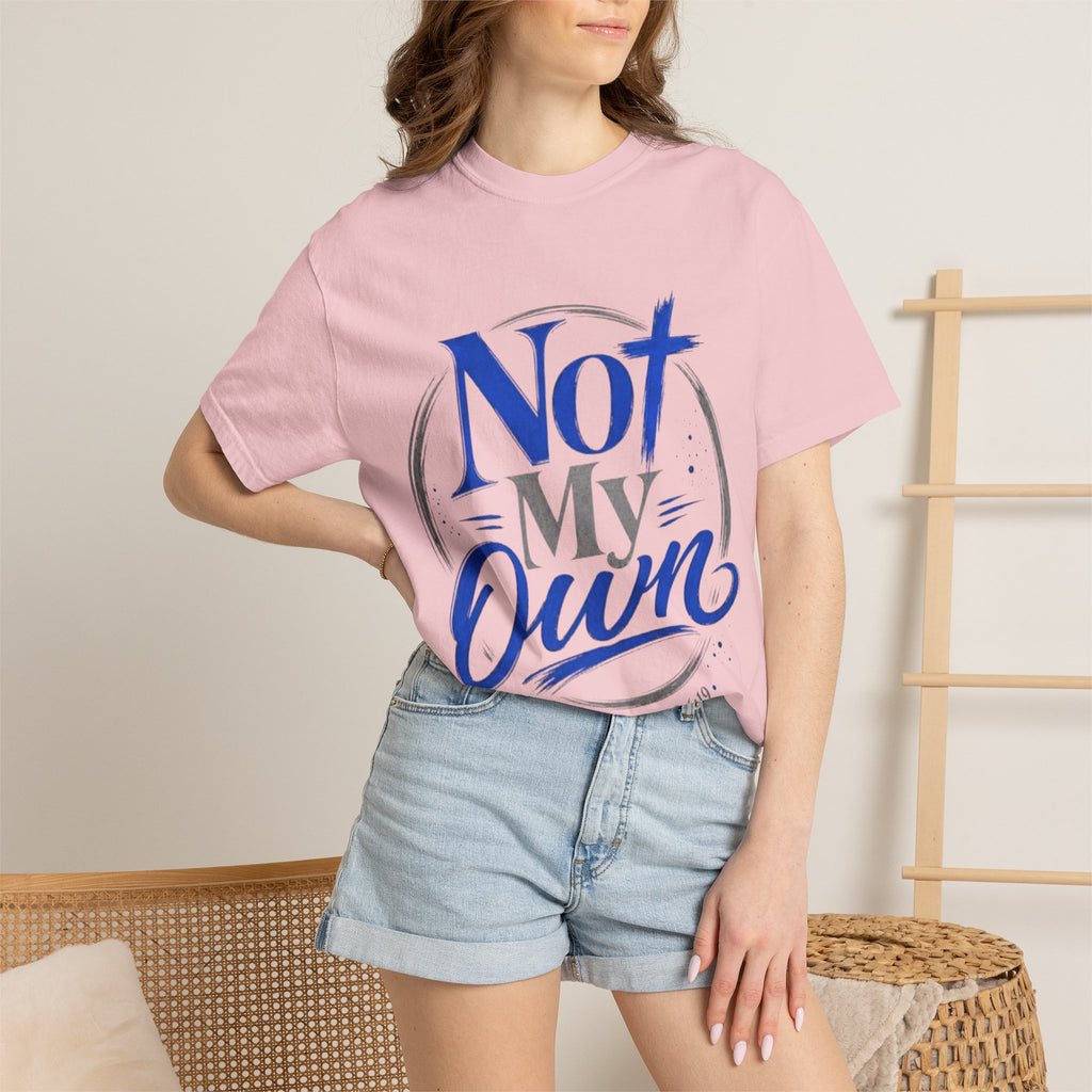 Not My Own T-Shirt — Christian Faith Graphic Tee (1 Corinthians 6:19)