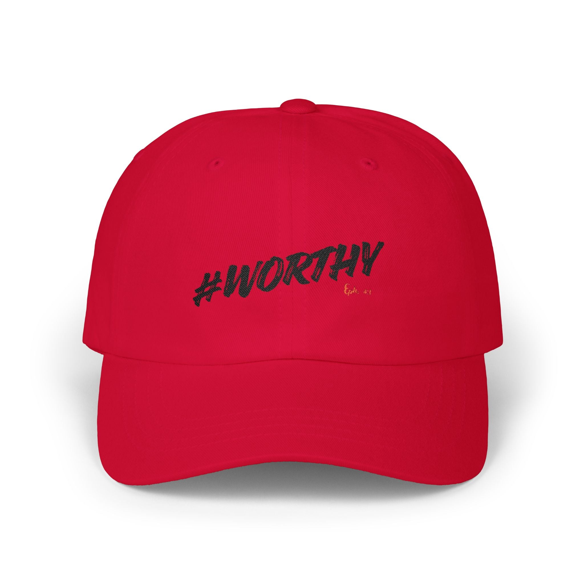 #WORTHY Embroidered Positive Message Hat