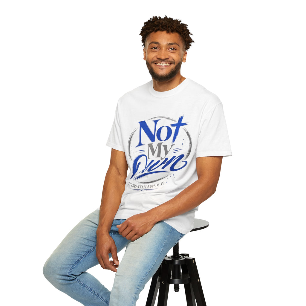 Not My Own T-Shirt — Christian Faith Graphic Tee (1 Corinthians 6:19)